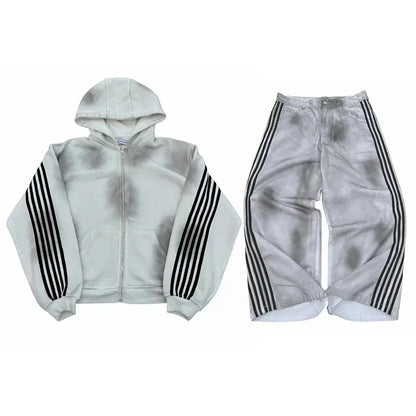 Washed Komplet Dresowy - DRACO COUTURE