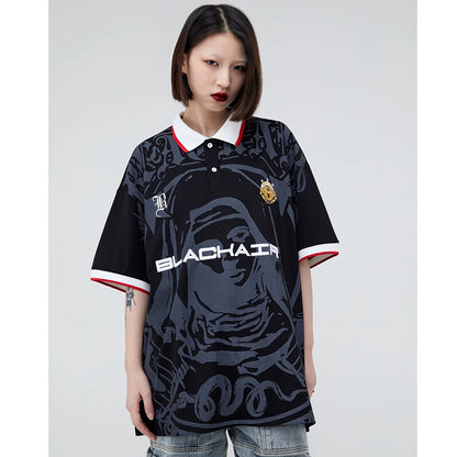 Maria BlockCore Polo Tee