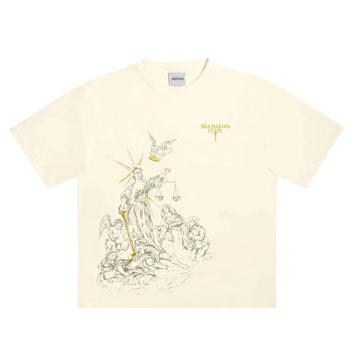 White Tee Y2K - DRACO COUTURE