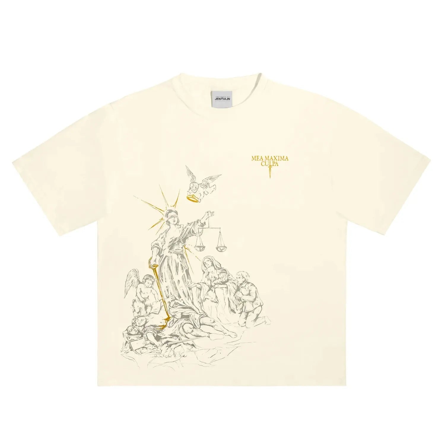 White Tee Y2K - DRACO COUTURE
