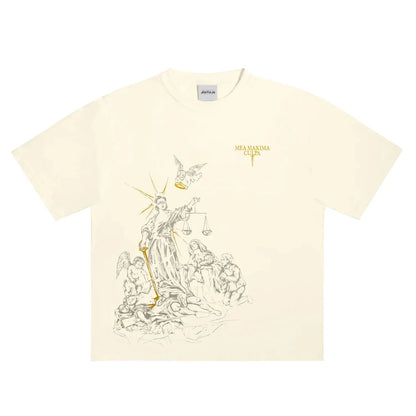 White Tee Y2K - DRACO COUTURE