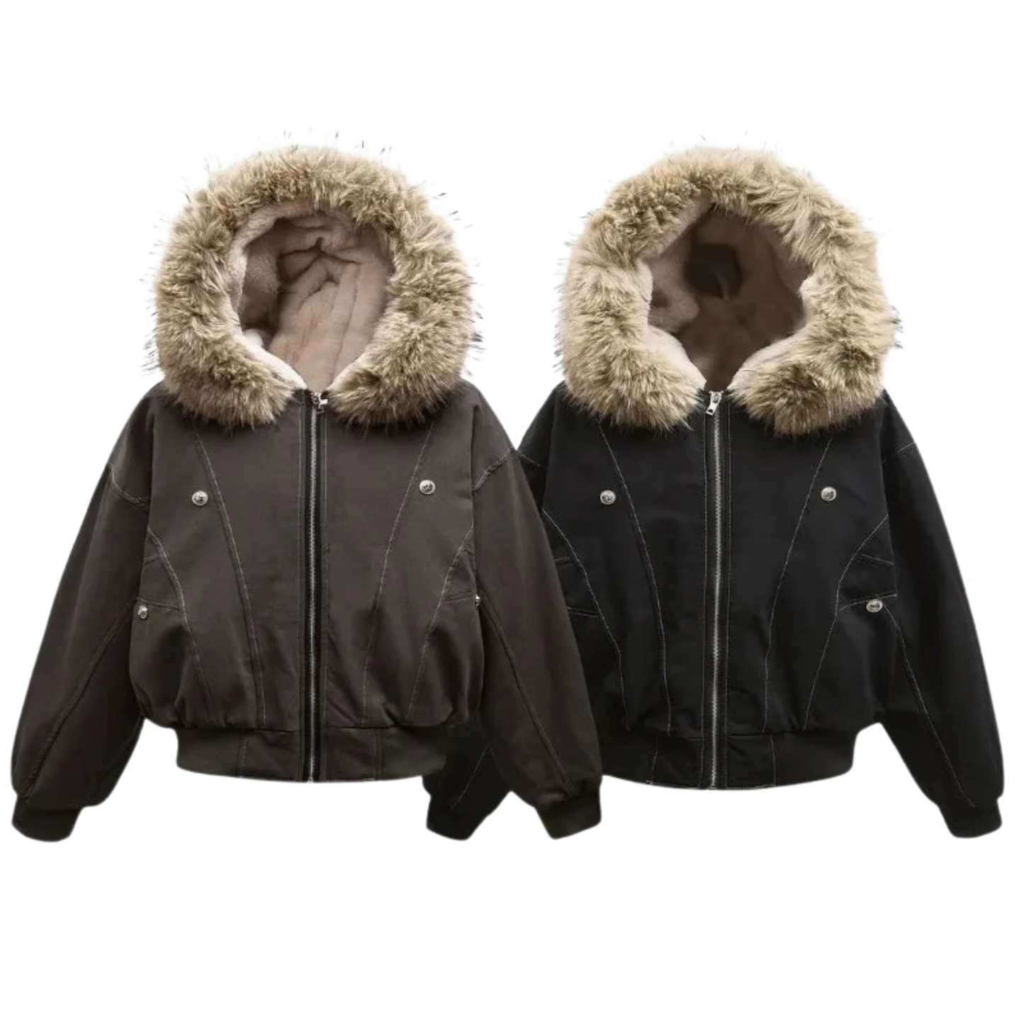 Vintage Y2K Winterjacke