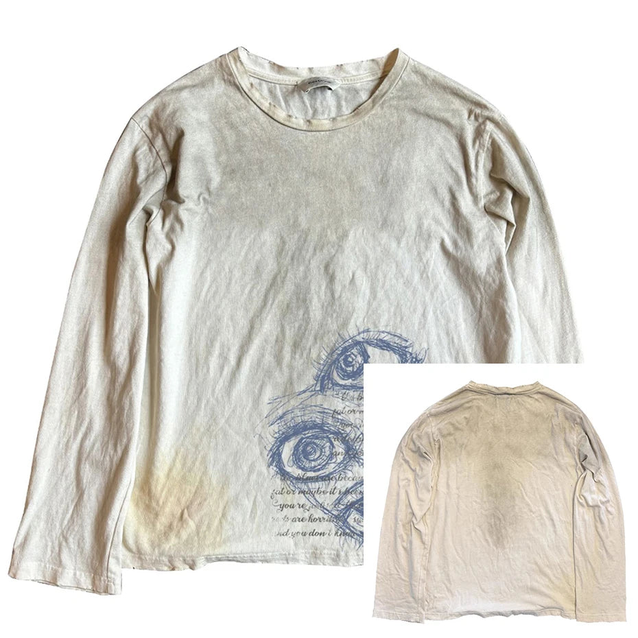 Vintage Oversized T-shirts Dark Gothic