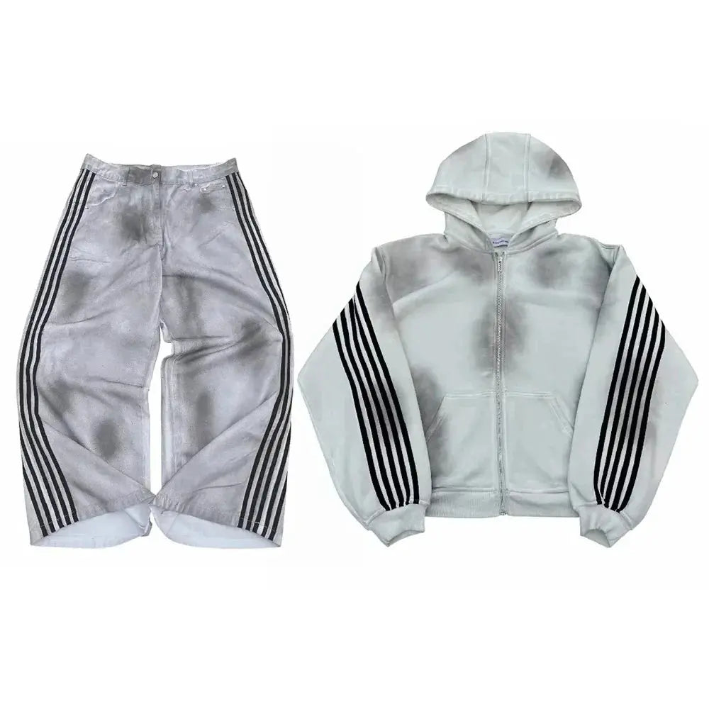 Washed Komplet Dresowy - DRACO COUTURE