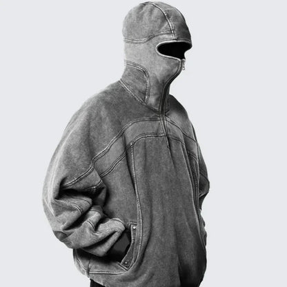 Balaclava Washed Hoodie