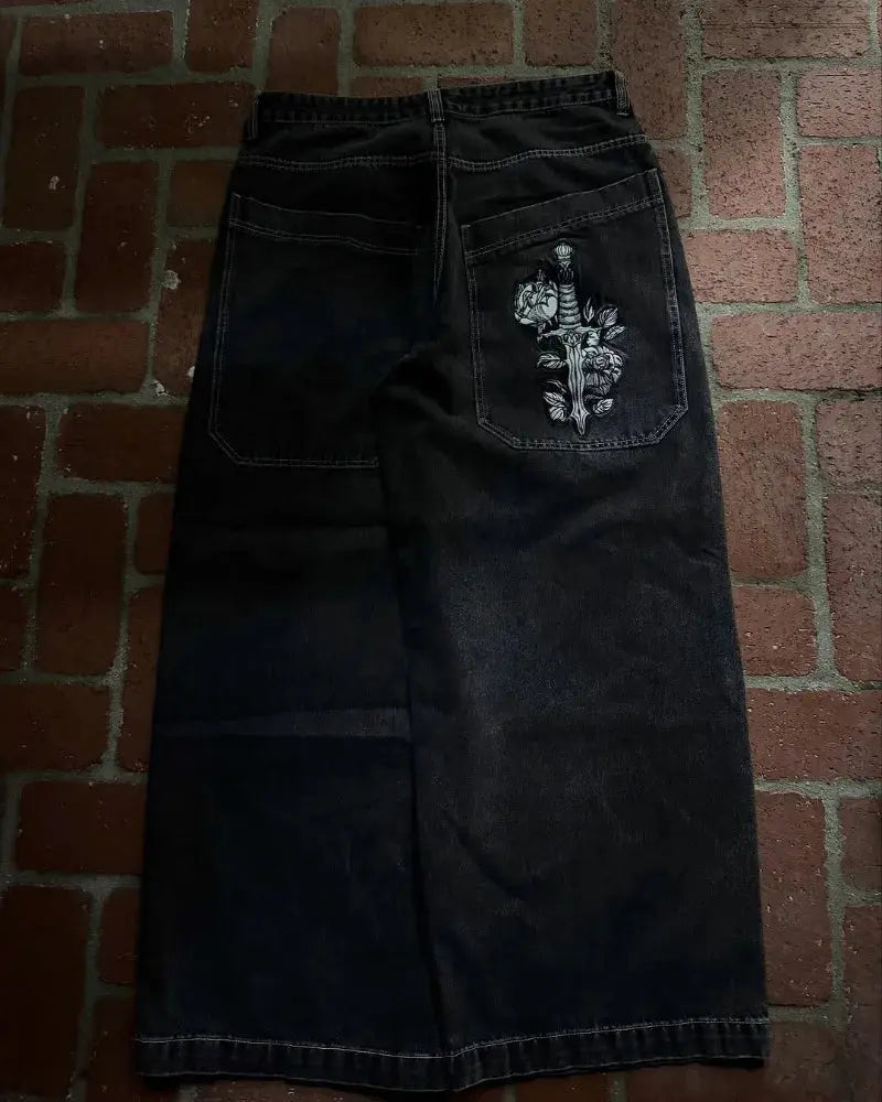 Loose Y2K Jeans - DRACO COUTURE