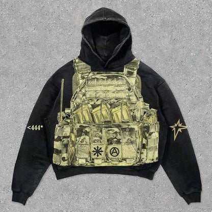 kugelsichere Weste Hoodies Frauen y2k