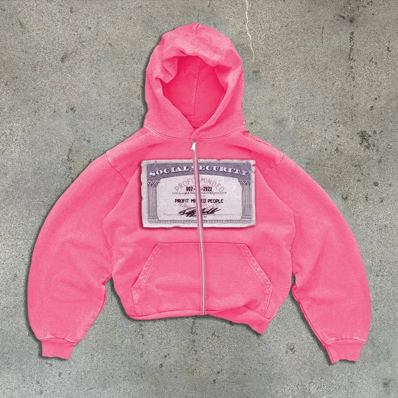 Zipper Hoodie Y2K