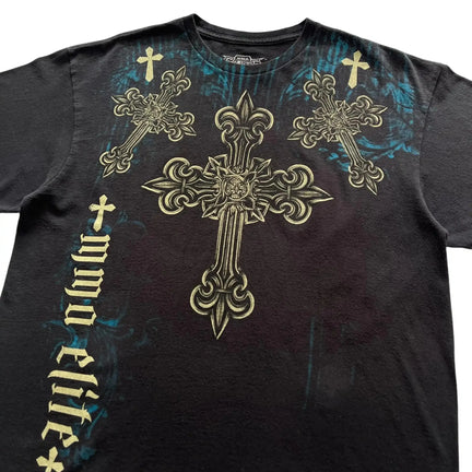 MMA Y2K Gothic Skull Cross T-Shirts