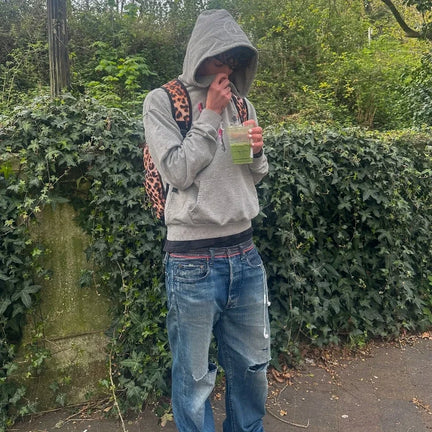 Dont Smoke Bluza Szara