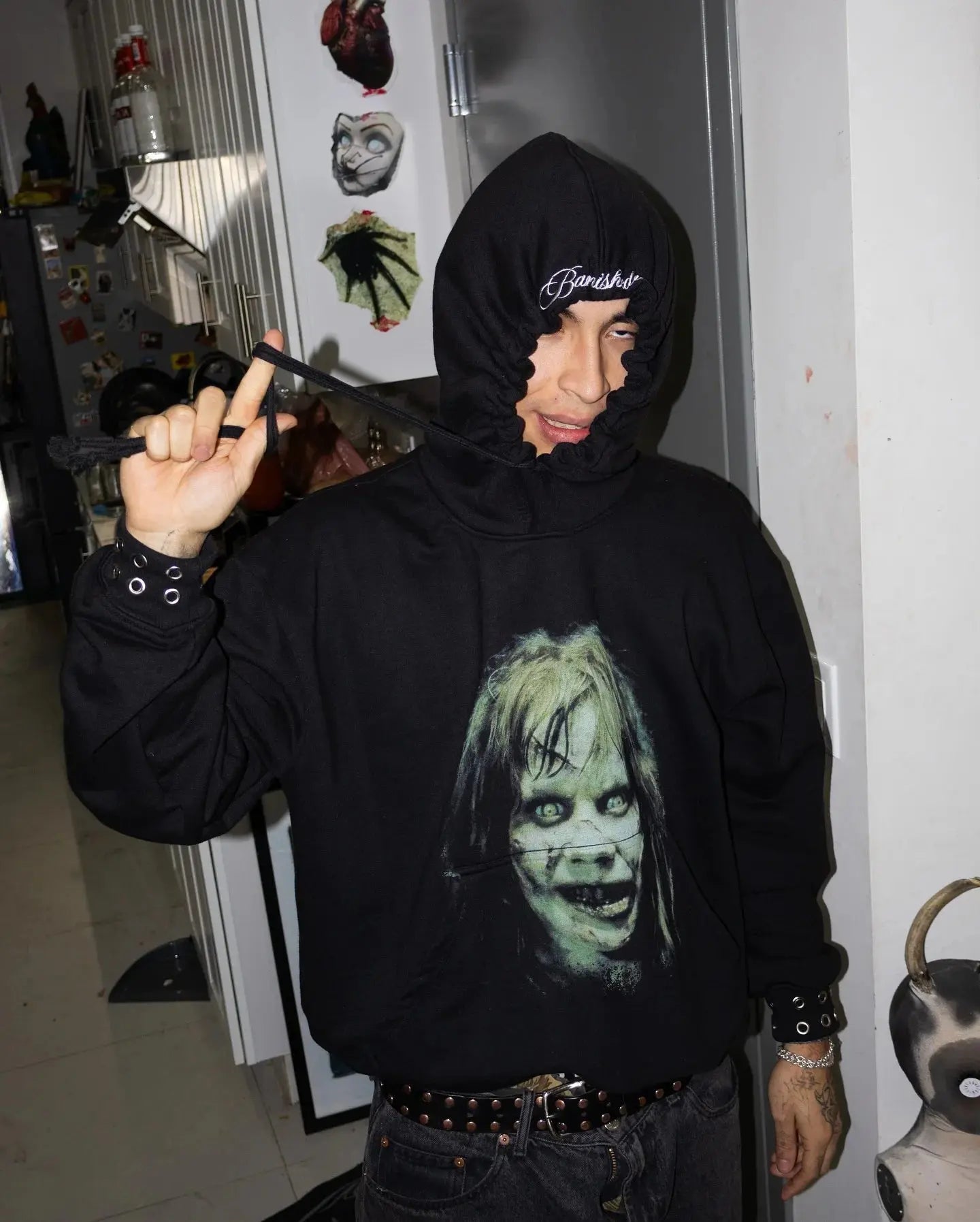 Y2k Horror Film Hoodie - DRACO COUTURE