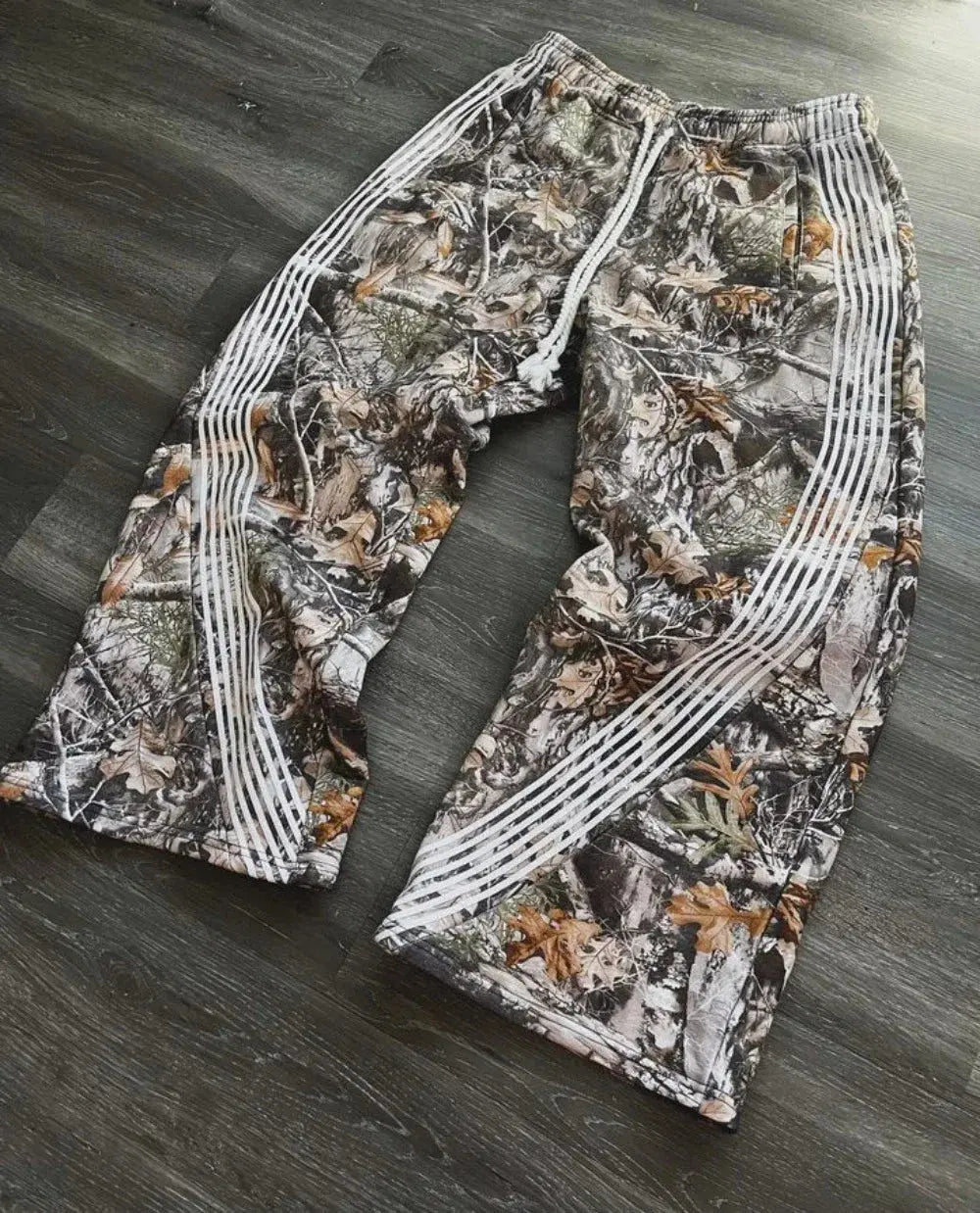 Camouflage Stripes Pants DDR - DRACO COUTURE