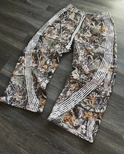 Camouflage Stripes Pants DDR - DRACO COUTURE