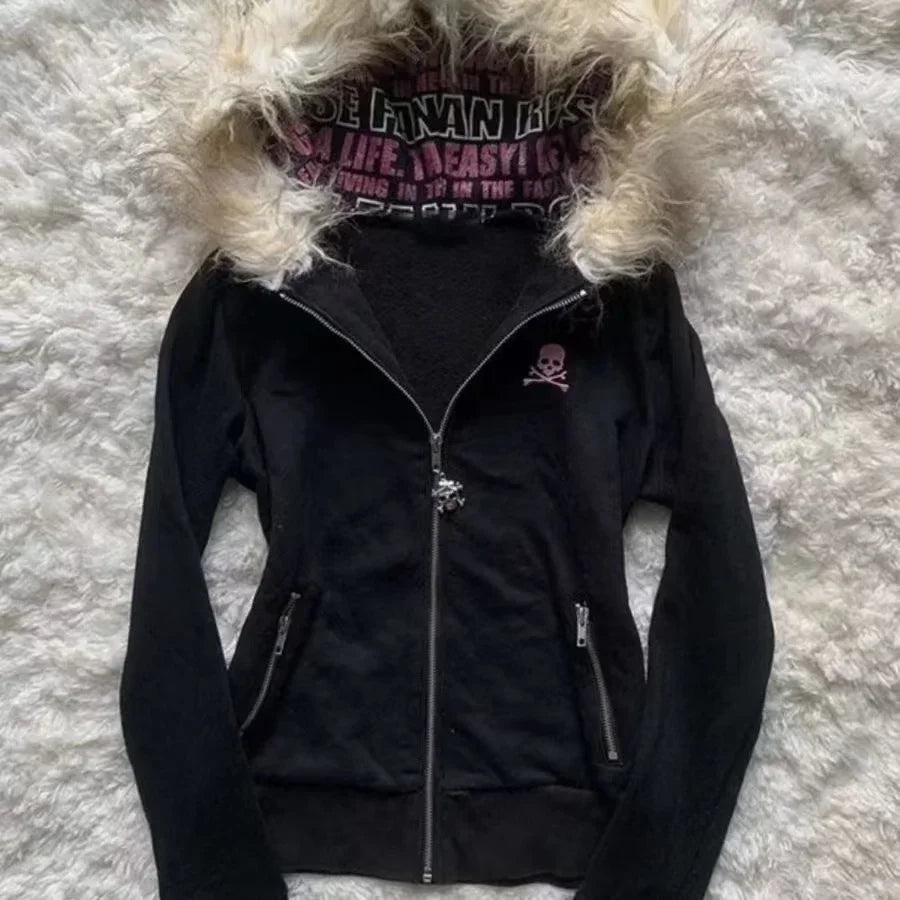 Wolf Zip Hoodie