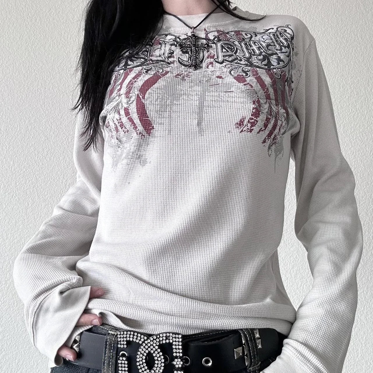 2000s Grunge Women Shirt