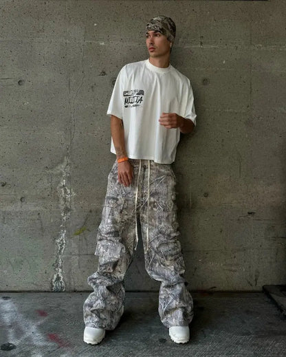 Baggy Camouflage Pants - DRACO COUTURE