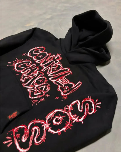 Anime Flammen Hoodie