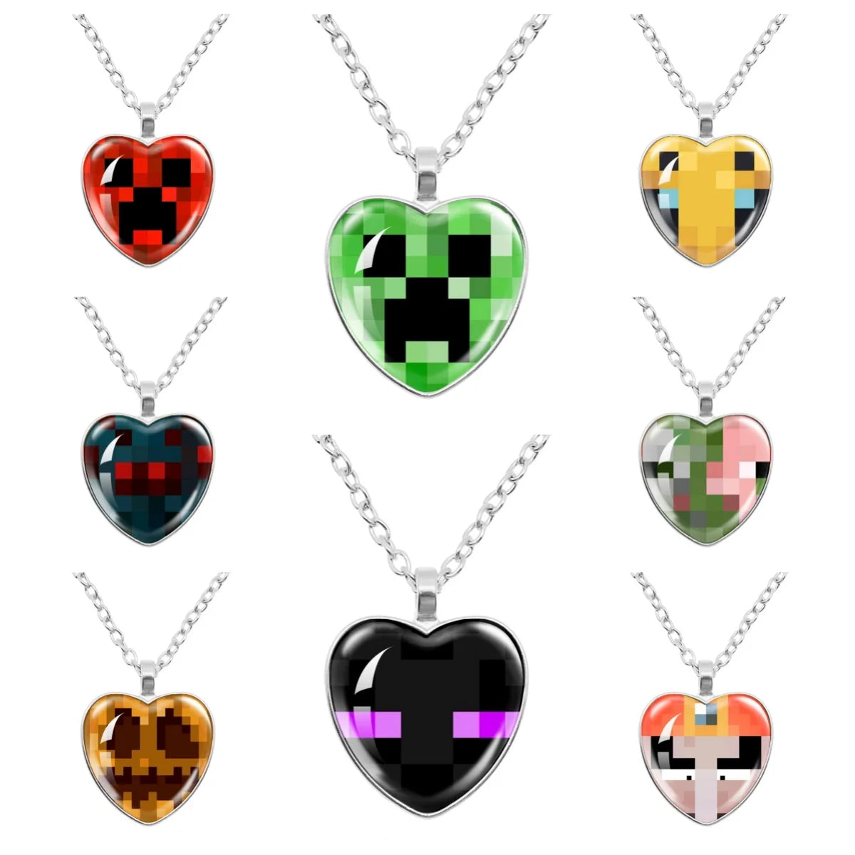 Necklace Charm Heart