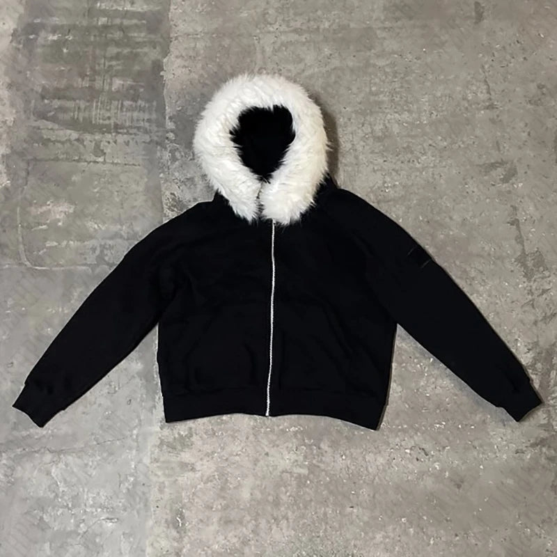 Y2K Fashion Plush patchwork