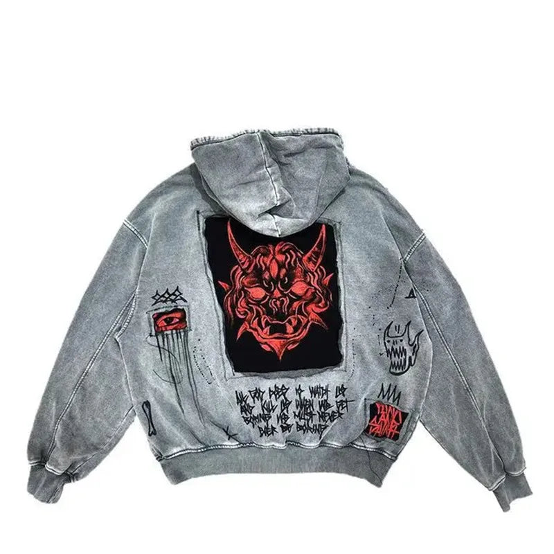 Devil Zipper Hoodie