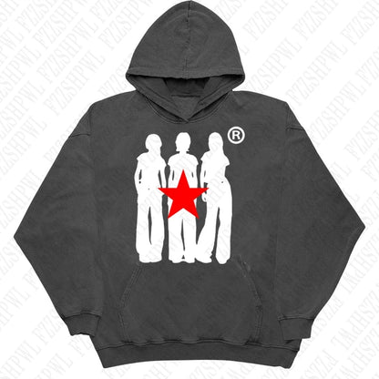 Y2K Kapuzenpullover Hip Hop