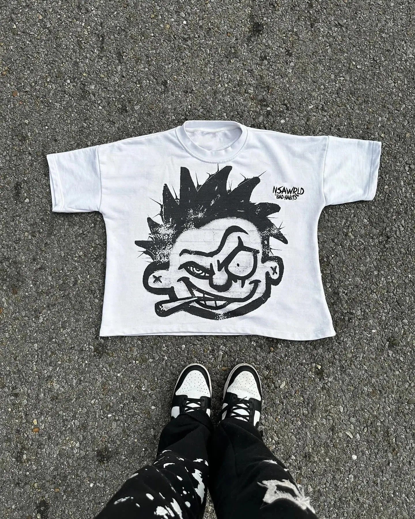 Y2K T-shirt Graphic Print - DRACO COUTURE