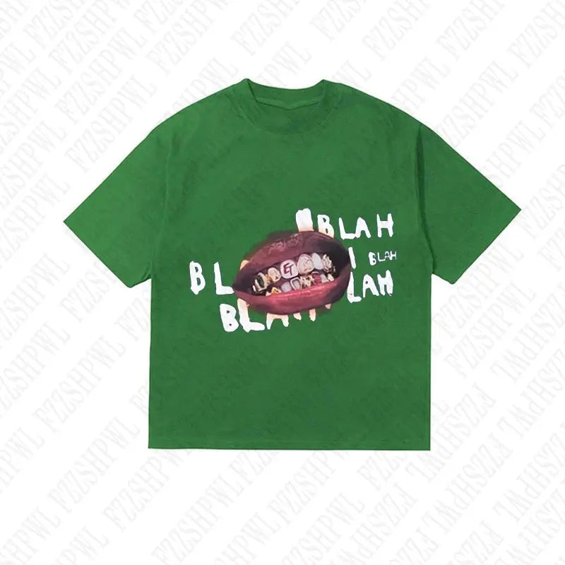 Mouth Y2K T-shirt - DRACO COUTURE