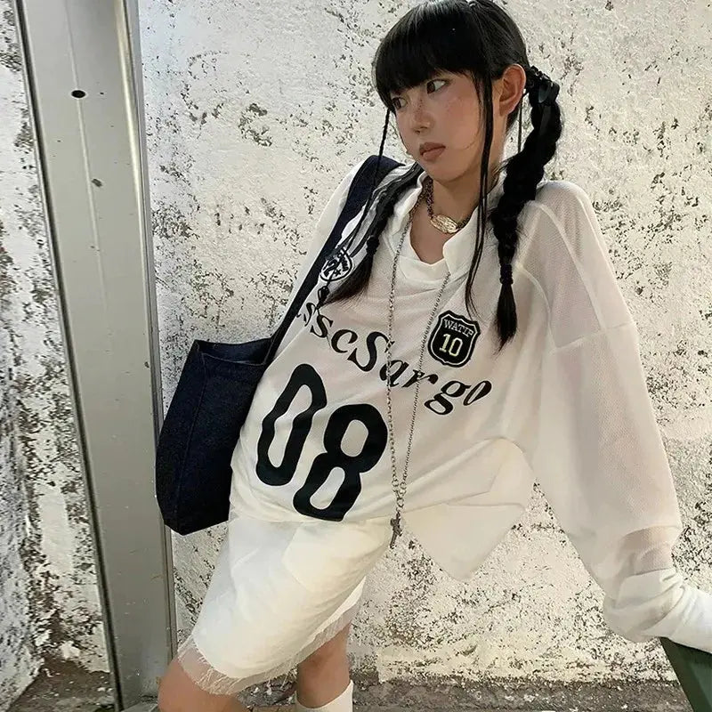 Through T-shirt Y2k - DRACO COUTURE