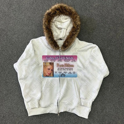 Paris ID ZIP HOODIE
