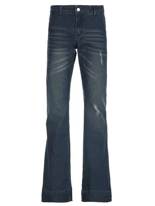 Rockmore Vintage Low Rise Flare Jeans - DRACO COUTURE