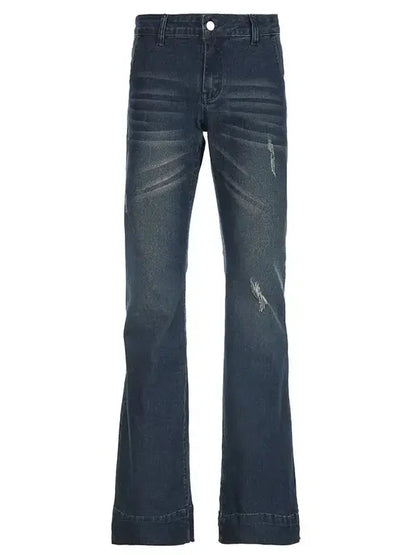 Rockmore Vintage Low Rise Flare Jeans - DRACO COUTURE