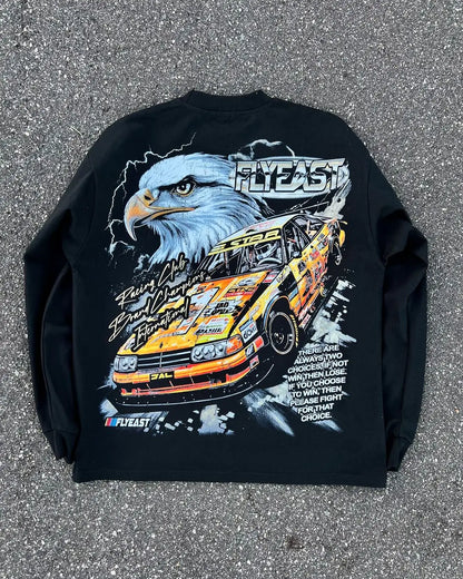 Retro 3D Vintage LongSleeve