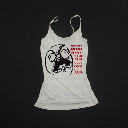 Meme Tank Top Y2k