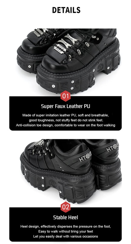 Buty na Platformie Damskie Alternative