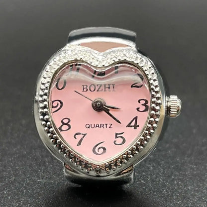 Y2k Vintage Clock Heart Shape