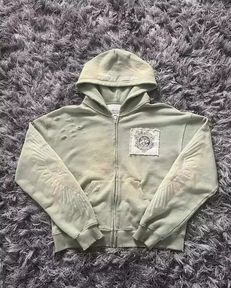 Zipper Hoodie Y2K