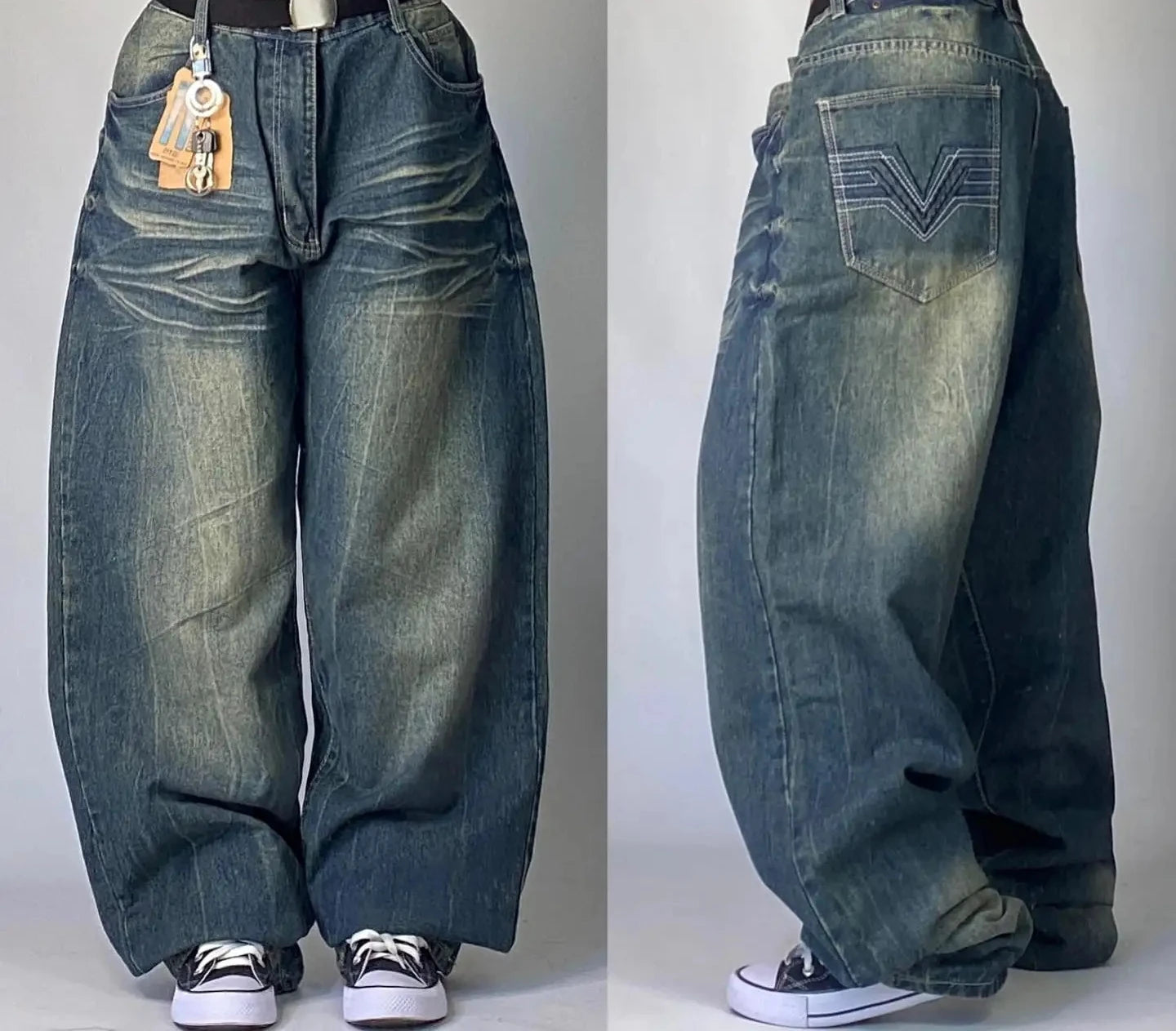 Baggy Jeans Hip Hop Y2K