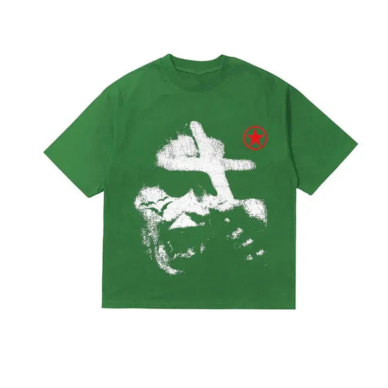 Y2K T-shirt Punk - DRACO COUTURE