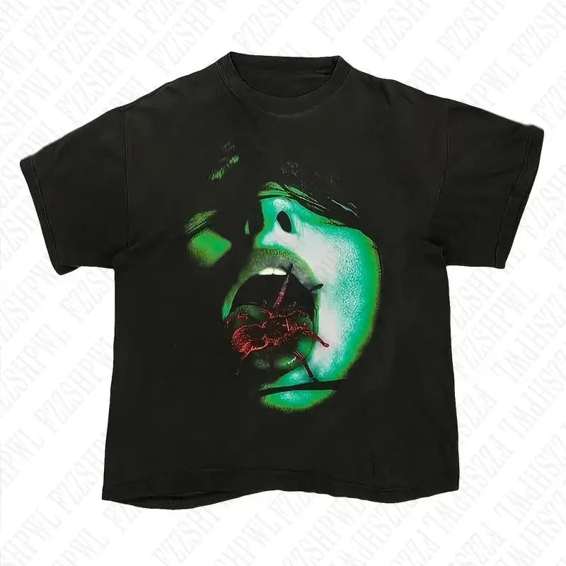 T-shirt Graphic Y2K - DRACO COUTURE