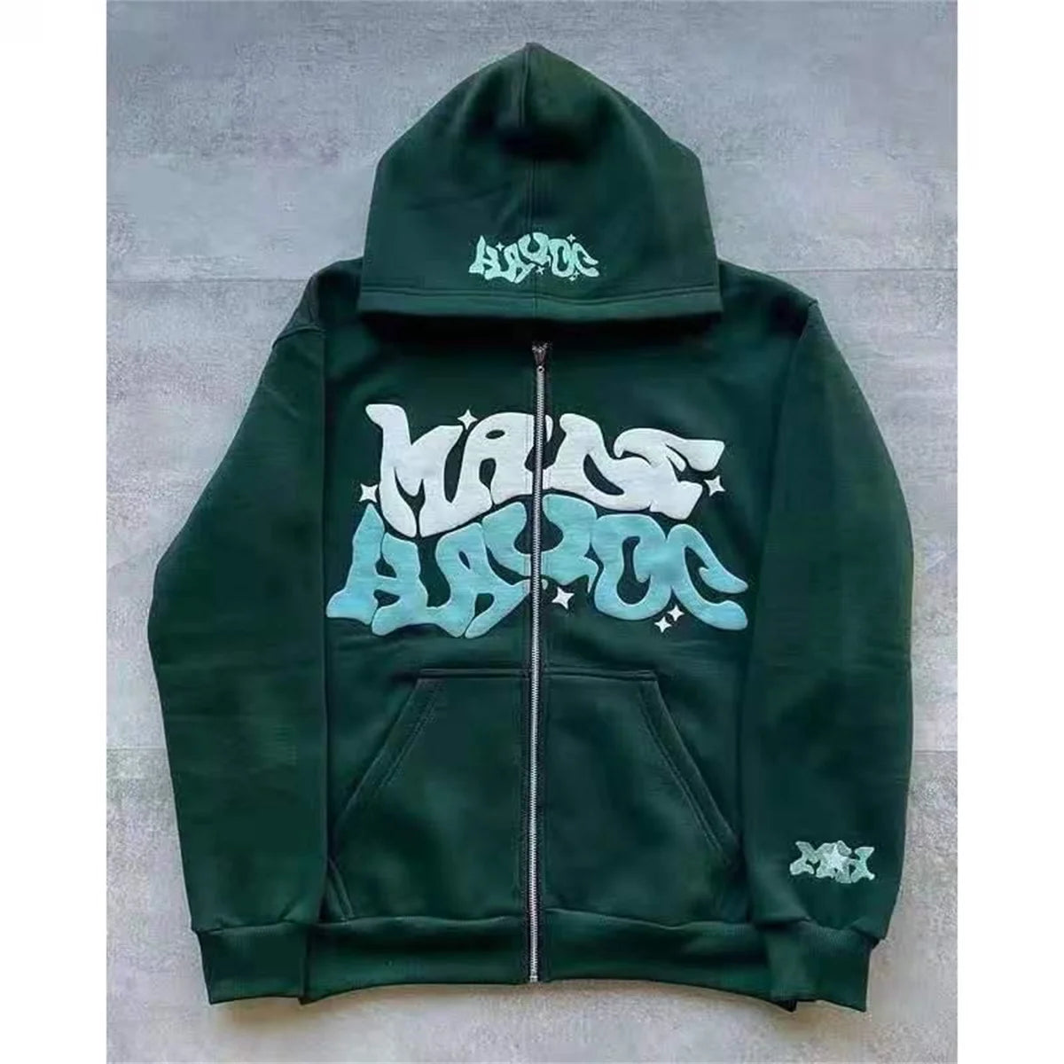 Y2K Hoodie Zip Up