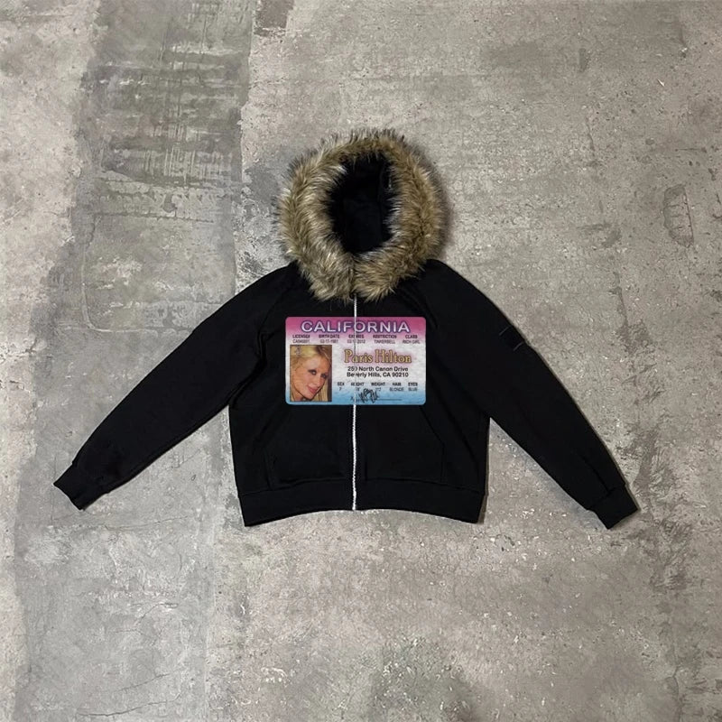 Paris ID ZIP HOODIE