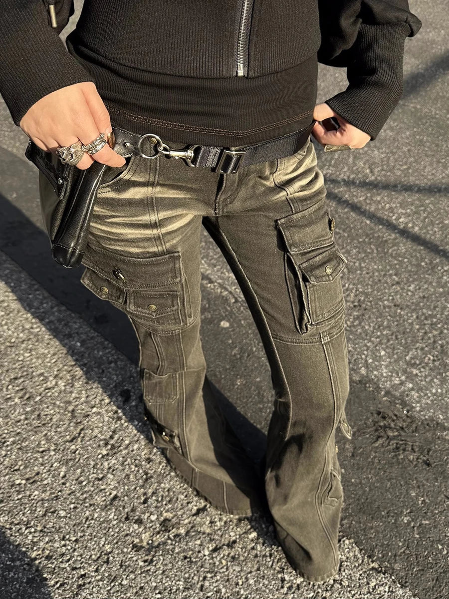 Low Waist Cargo Jeans 2000s