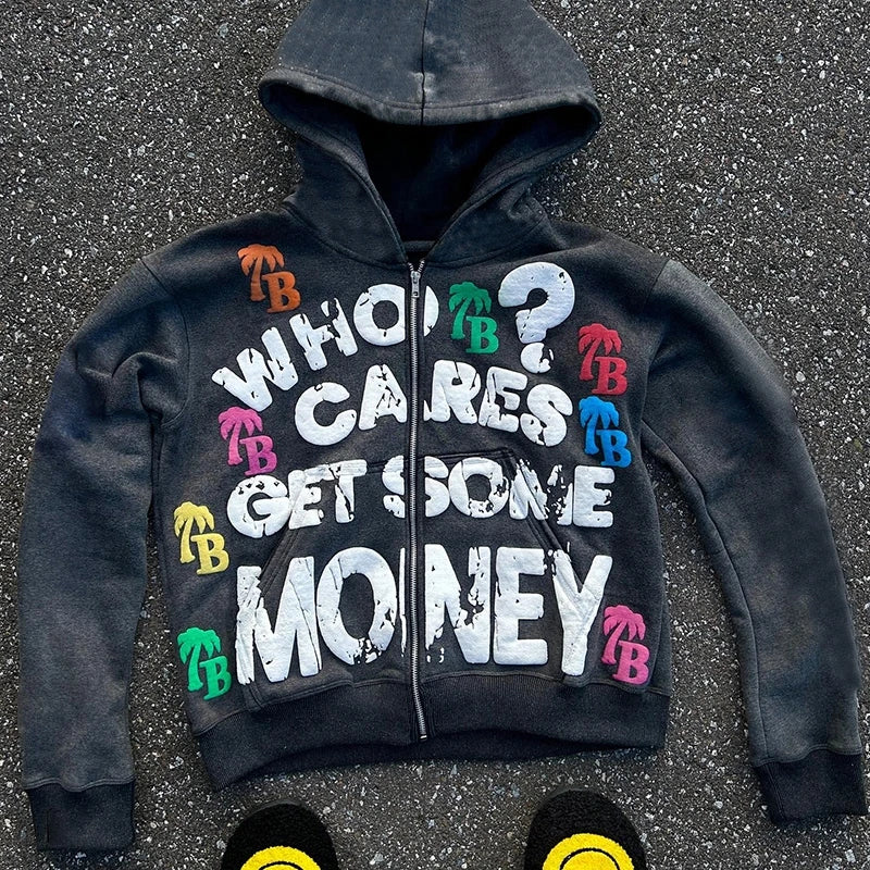 Y2K Zip up Hoodie
