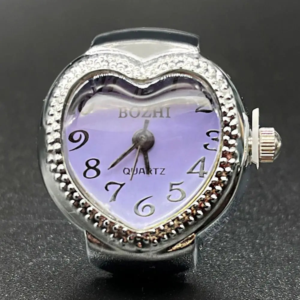 Y2k Vintage Clock Heart Shape