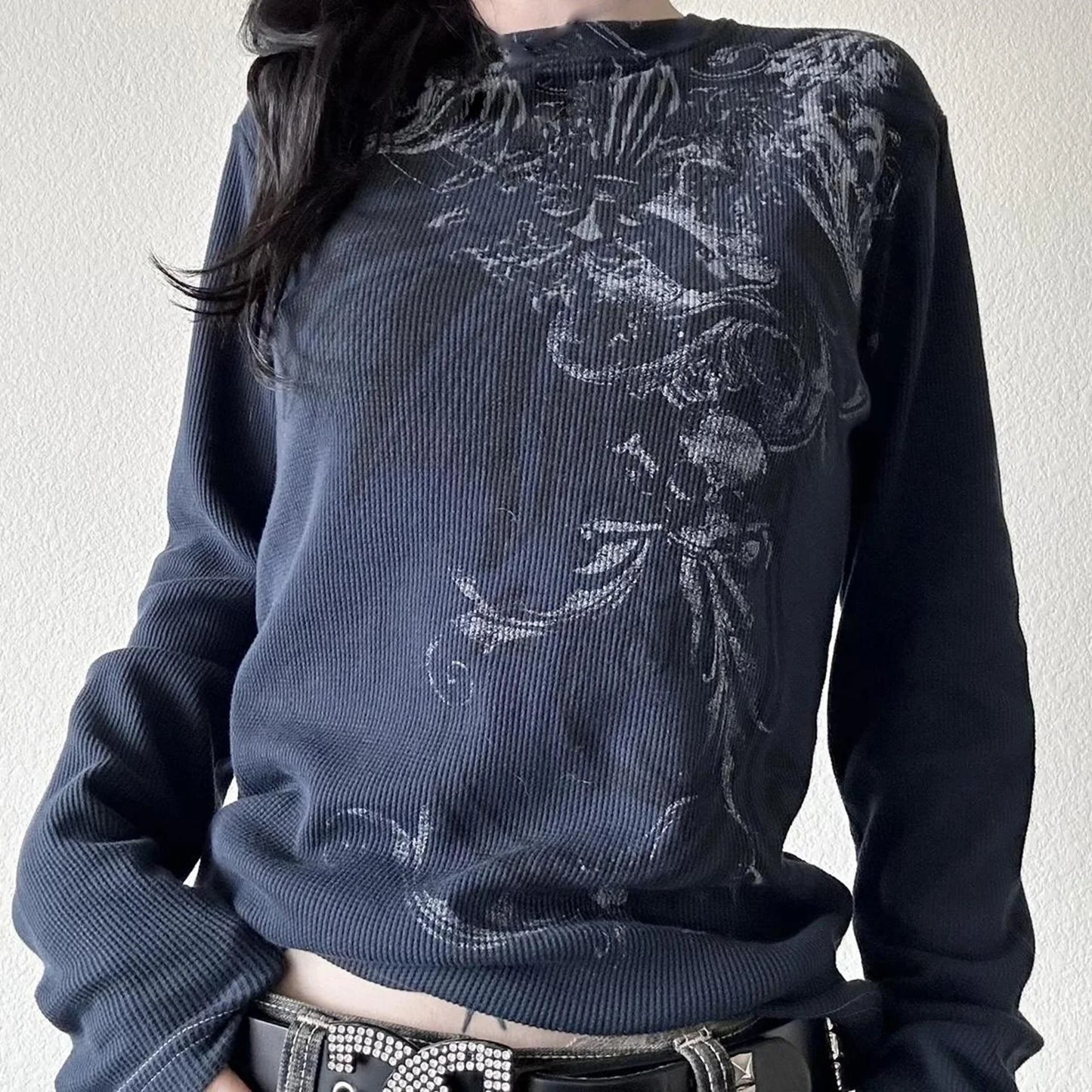 2000s Grunge Women Shirt