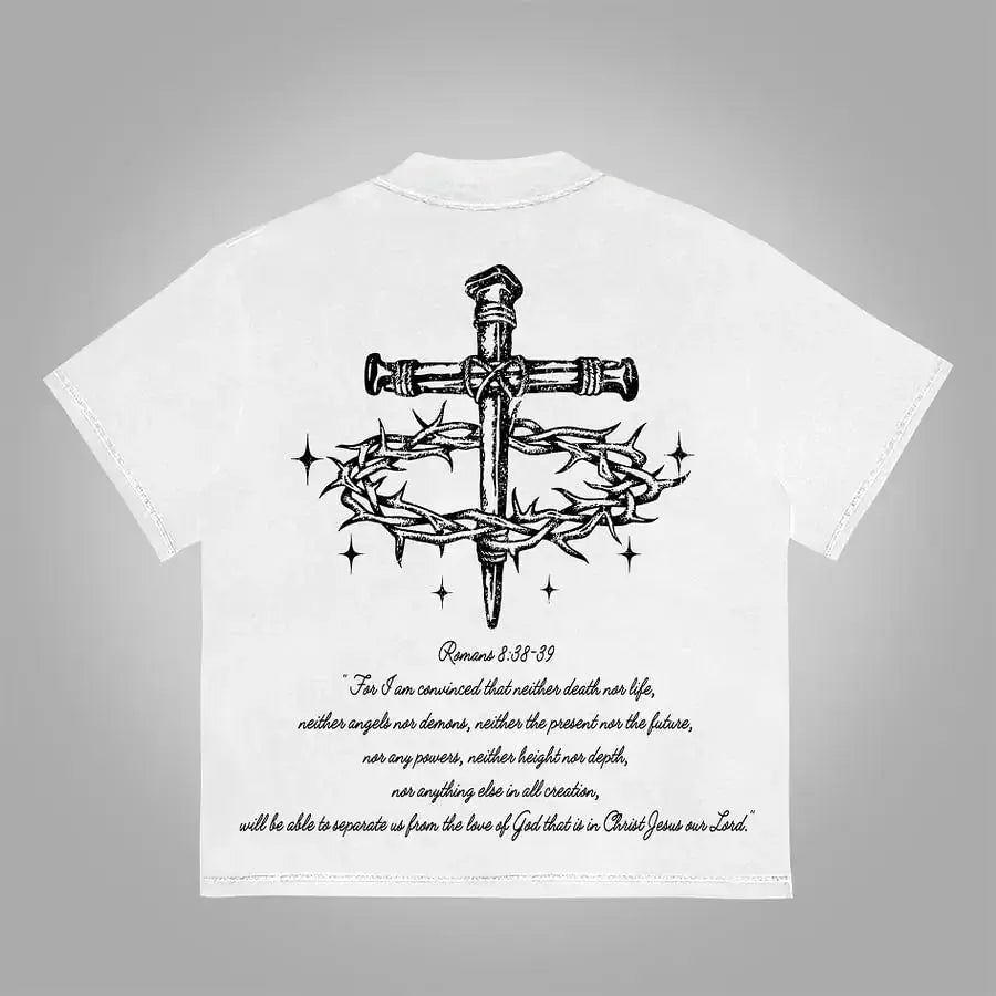 Holy Angel Cotton T-shirt - DRACO COUTURE