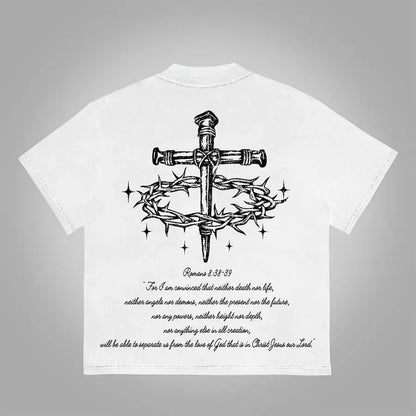 Holy Angel Cotton T-shirt - DRACO COUTURE