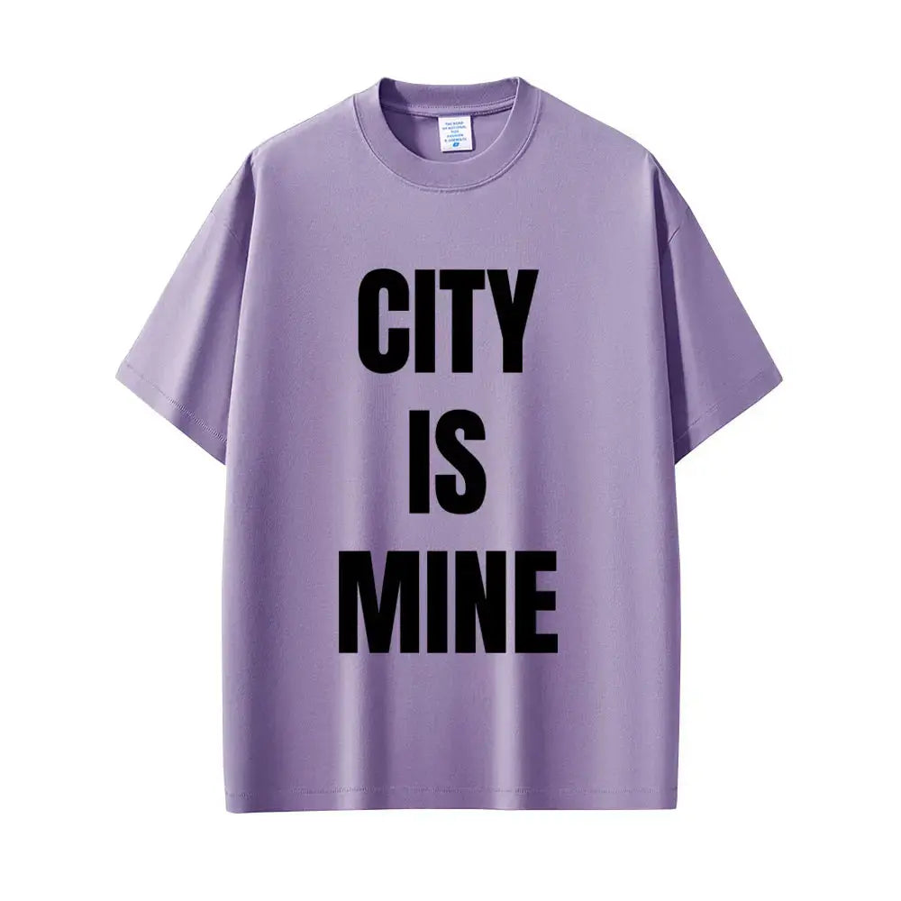 Rapper Drake City Is Mine Same Style Print T-shirt Men Women Fashion Casual T Shirts Short Sleeve Men's Hip Hop Vintage T Shirt - DRACO COUTURE