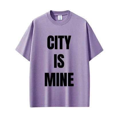 Rapper Drake City Is Mine Same Style Print T-shirt Men Women Fashion Casual T Shirts Short Sleeve Men's Hip Hop Vintage T Shirt - DRACO COUTURE