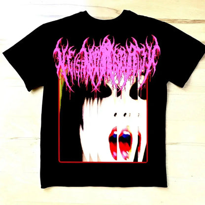 T-Shirt Goth Style Y2K - DRACO COUTURE